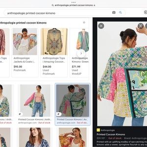 Anthropologie out of stock new with tags kimono